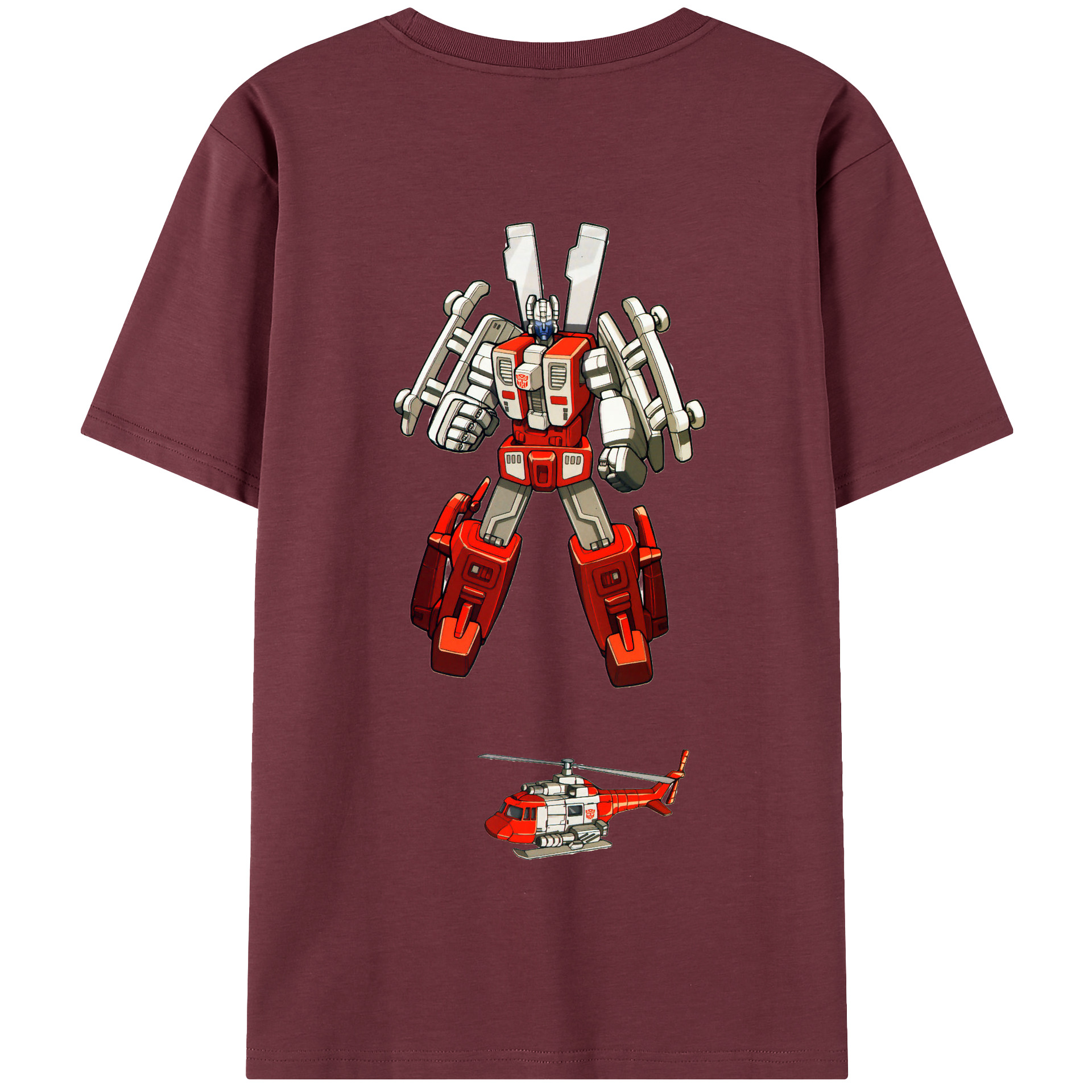 （画像用）  綿100％半袖Tシャツ（背面プリント）